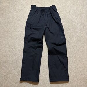 REI Co-op Rain Pants Mens Small Short Black Peak 2.5L Waterproof Shell Hiking